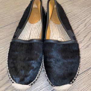 Gucci Black Calfskin Espadrilles
